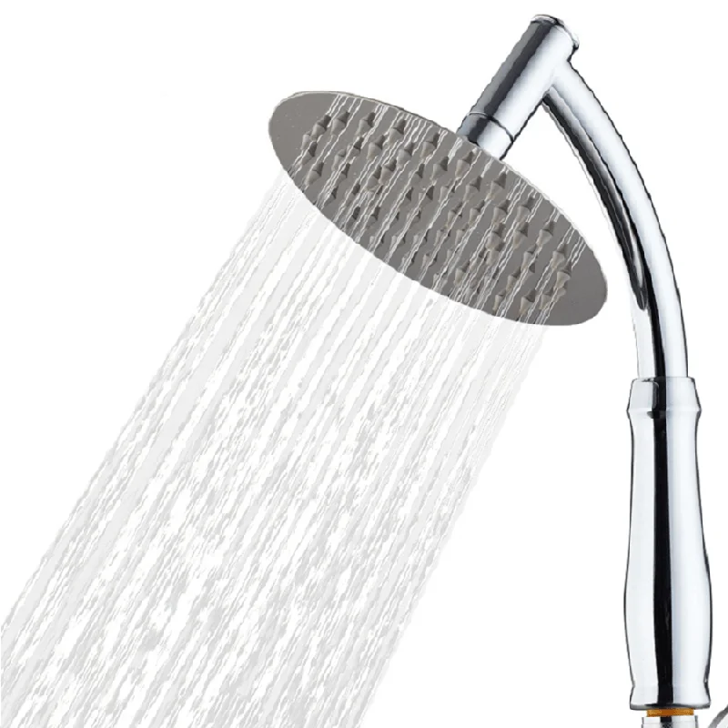 KC-SH531 Rotatable Stainless Steel Top Rainfall Pressure Shower Head Bathroom Sprinkler Top Shower HeadLounge T-Shirts