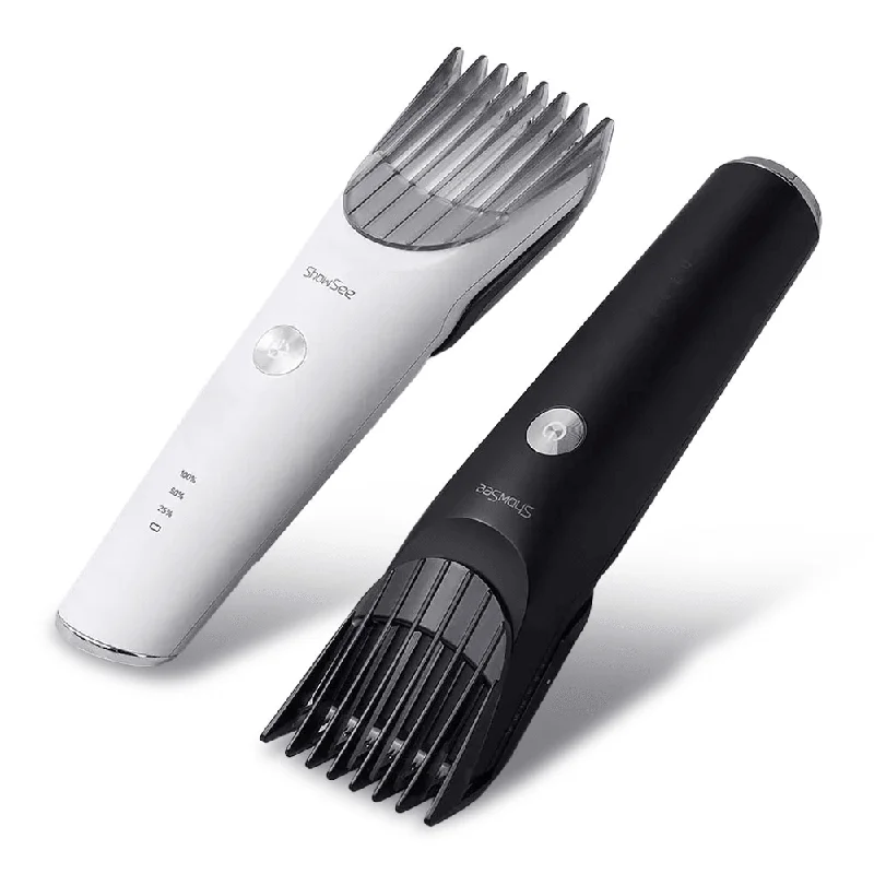 Showsee C2-W/BK Electric Hair Clipper Portable Household USB Charging Hari Cut Machine IPX7 Waterproof Ceramic Steel Cutter FromDesigner T-Shirts