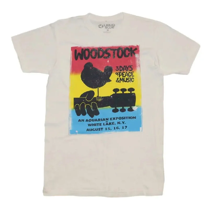 Peace & Music Woodstock Concert TeeTravel T-Shirts