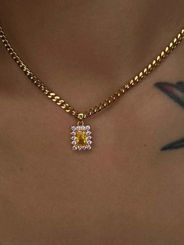 Powder yellow zircon