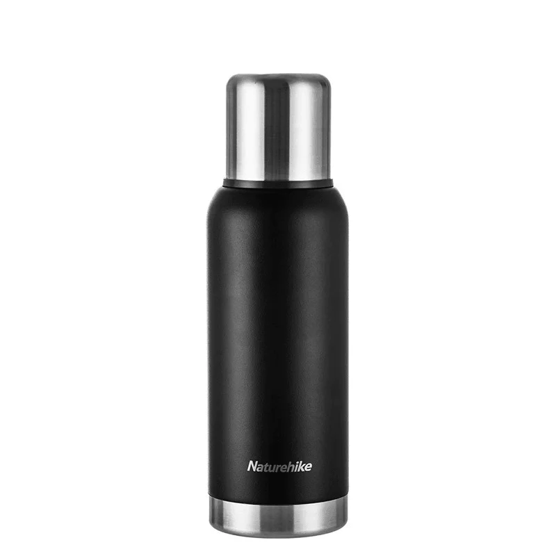 Naturehike NH19SJ010 750/1000Ml Stainless Steel Vacuum Cup Travel Camping Thermal Insulation Water Bottle KettleCycling T-Shirts