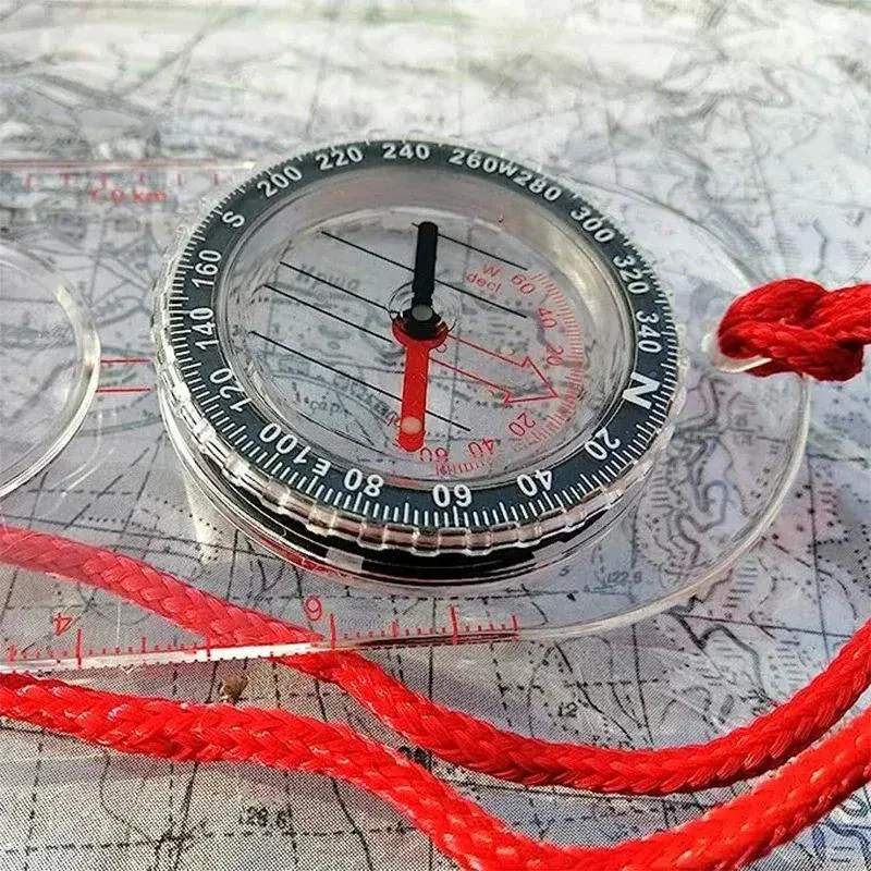 Orienteering Compass for Map ReadingFrench Terry T-Shirts