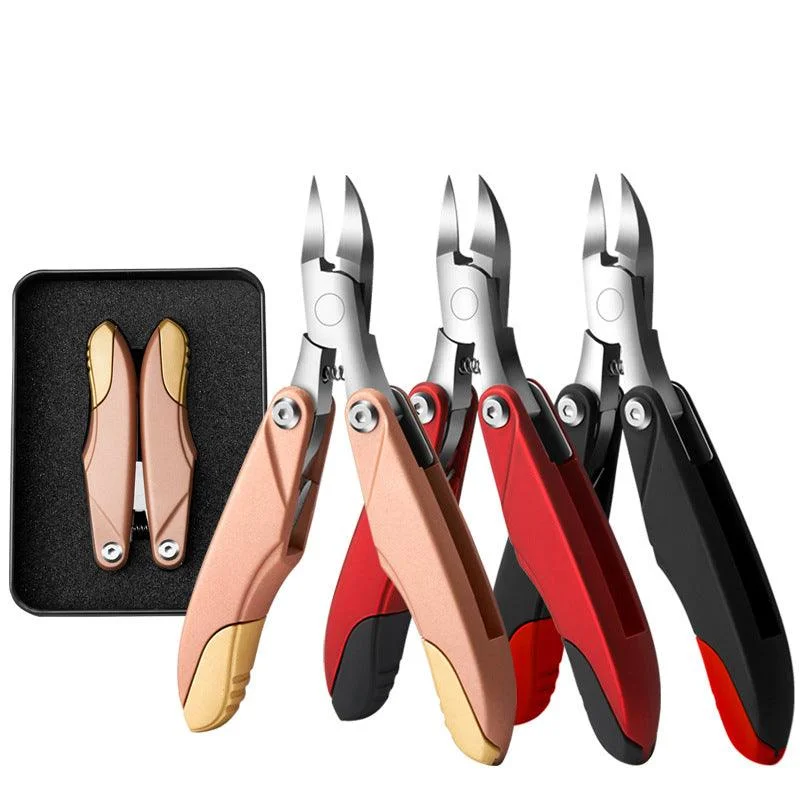 Anself Nail  Clippers 3 in 1 Professional Portable Stainless Steel Fold Nail Toenail Nippers for Thick and Ingrown ToenailsTasseled T-Shirts