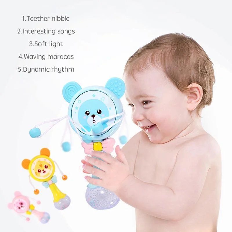 Baby Music Teether Rattle Animals Cartoon ToysCultural T-Shirts