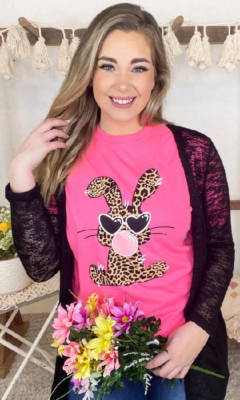 Sassy Leopard Easter TeeYoga T-Shirts