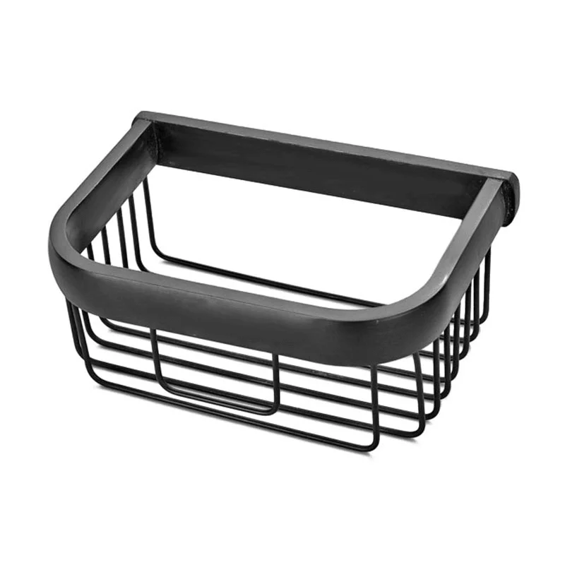 Bathroom Wall Mounted Black Paper Holders Accessories Stainless Steel Toilet Paper Basket Tissue BoxBamboo T-Shirts