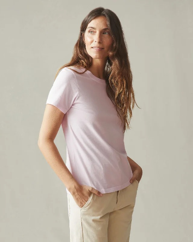 Classic Cotton Crew Tee - BallerinaCrewneckstyle