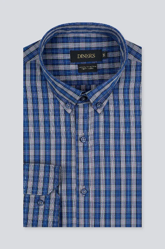 Multicolor Tattersall Check Casual ShirtDesigner Shirts