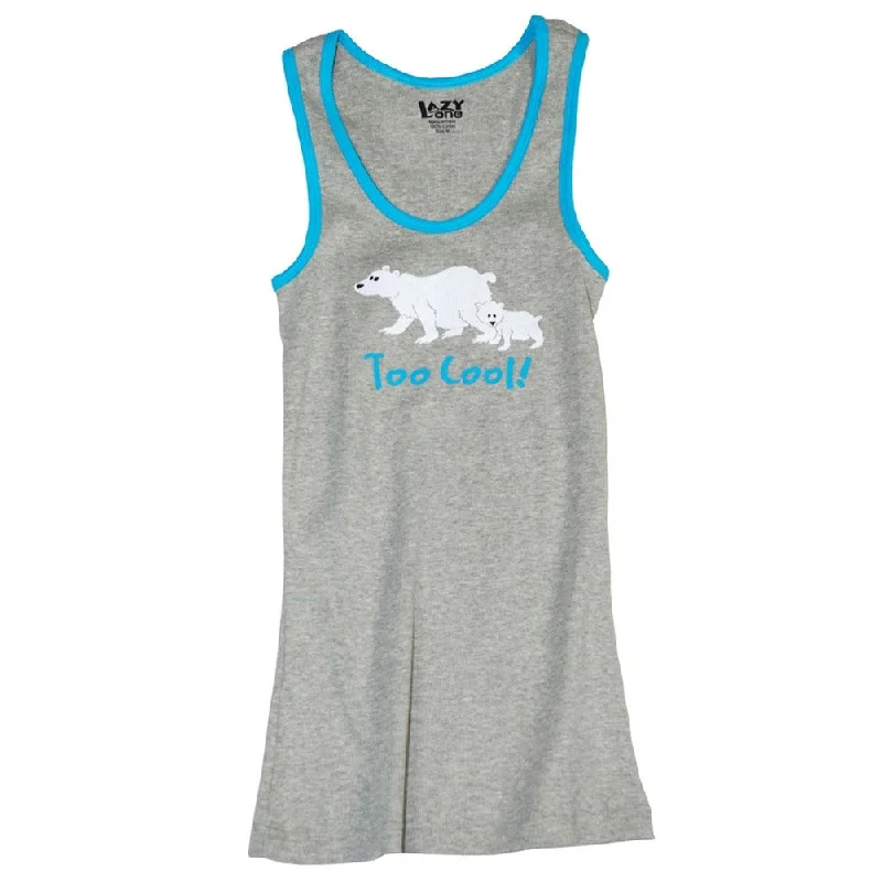 Waterproof tankPolar Bear Too Cool Juniors Tank Top