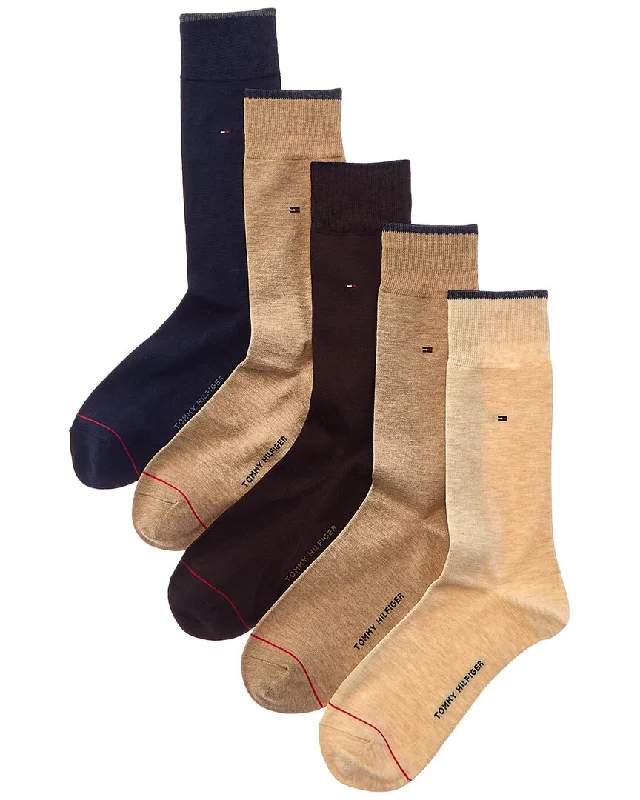 Tommy Hilfiger 5pk Crew SocksCrewneckwear