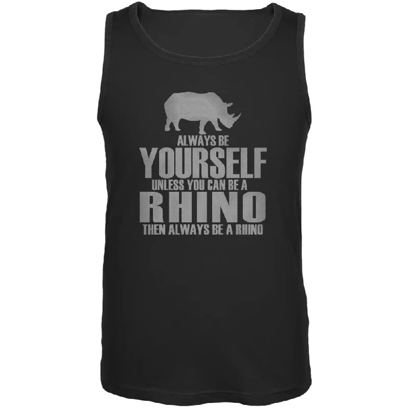 Compression vestAlways Be Yourself Rhino Mens Tank Top