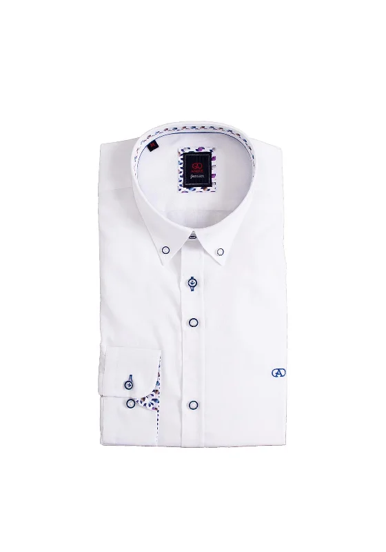 Andre Baggot Plain Shirt, WhiteSports Team Shirts