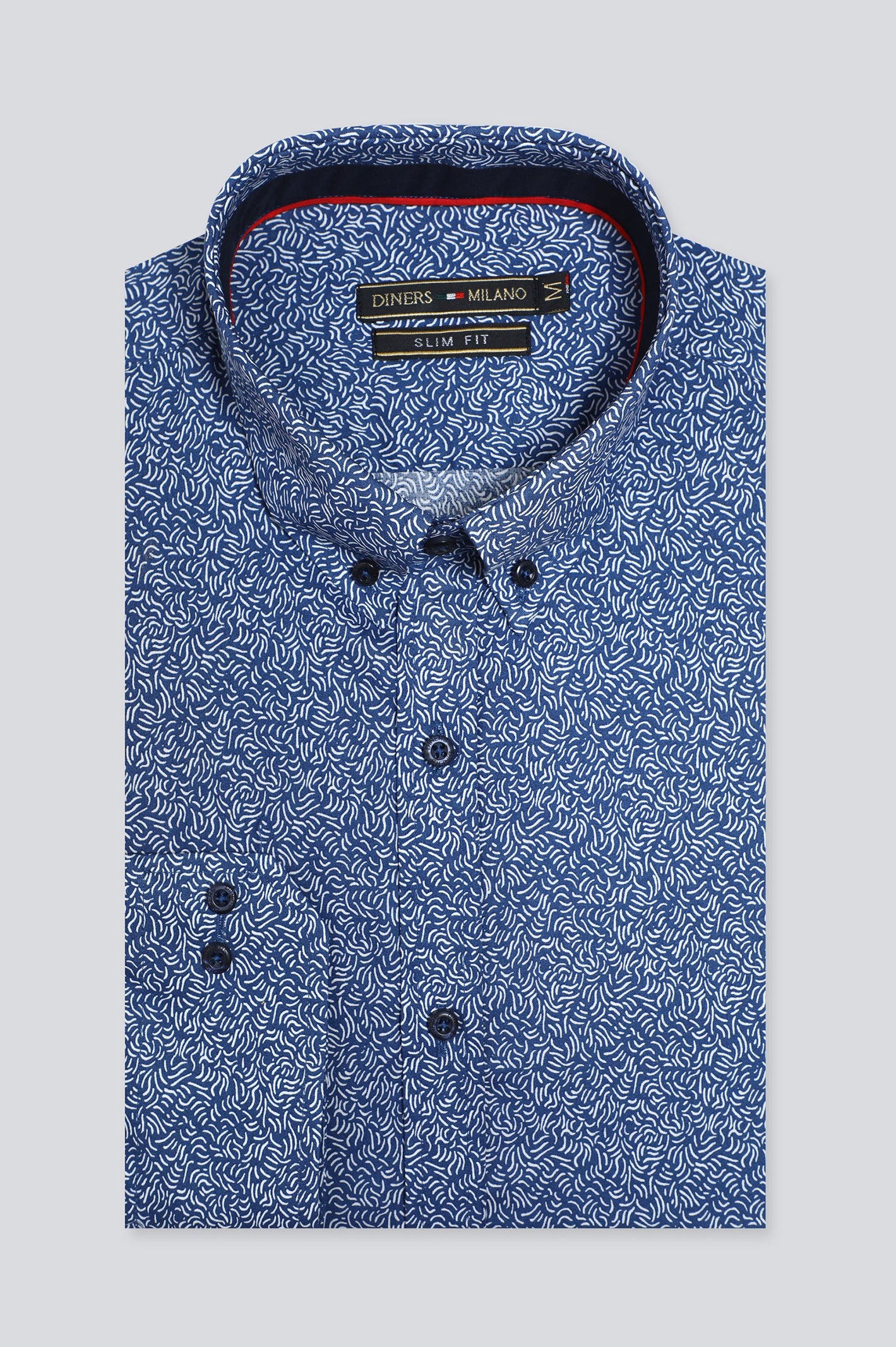 Blue Casual Milano ShirtFishing Shirts