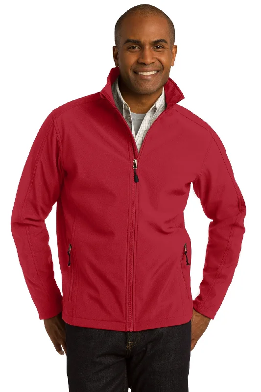 Port Authority ®  Core Soft Shell Jacket. J317 - Rich Red - Port Authority J317Rain Jackets