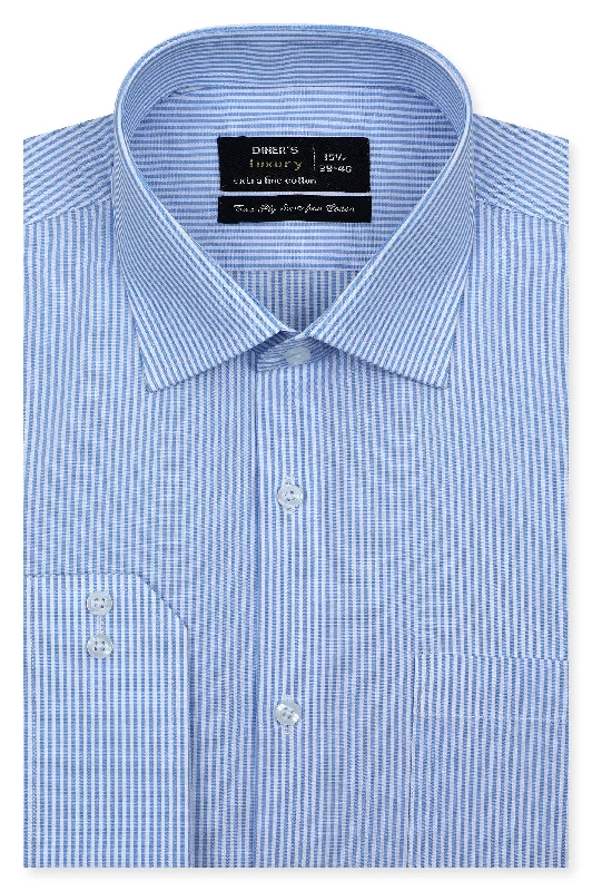 Blue Formal ShirtCotton Shirts