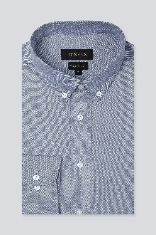 Light Grey Texture Casual ShirtLounge Shirts