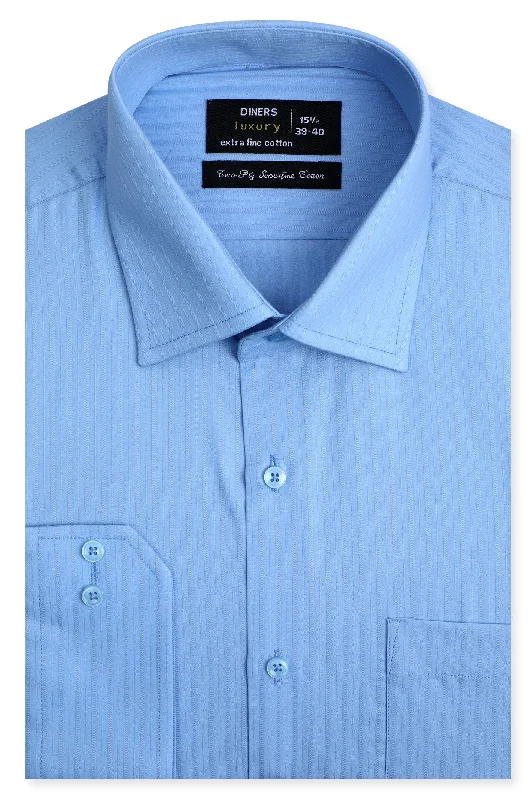 Sky Blue Formal ShirtOrganic Cotton Shirts