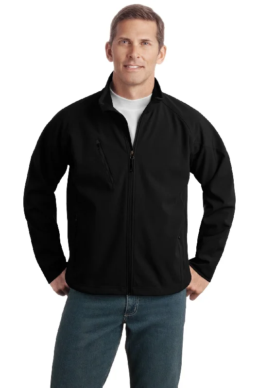 Port Authority ®  Tall Textured Soft Shell Jacket. TLJ705 - Port Authority TLJ705Band Merch Jackets