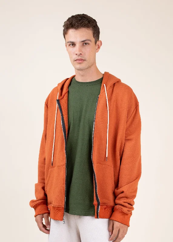 Linen Blend SweatshirtsLux Zip Hoodie