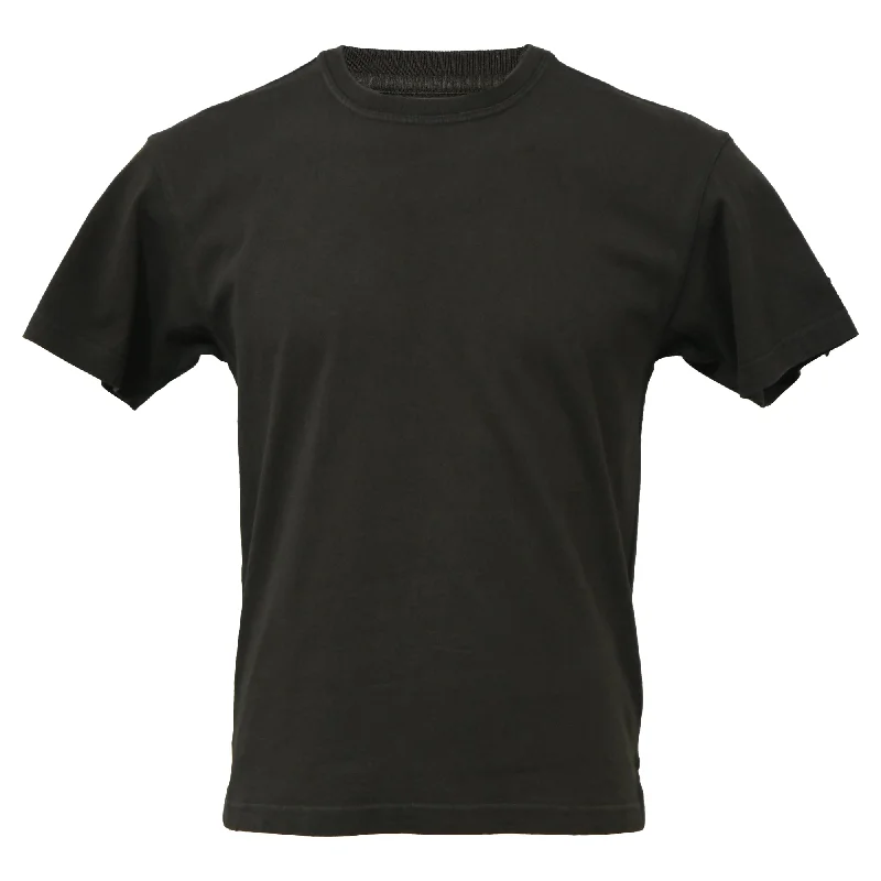 Bottega Veneta Crewneck T-Shirt in Black CottonCrewneckar