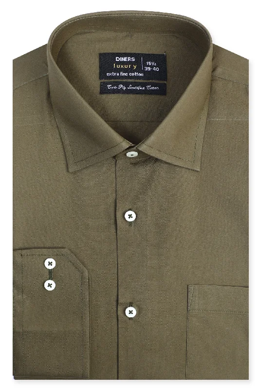 Dark Green Formal ShirtDenim Shirts