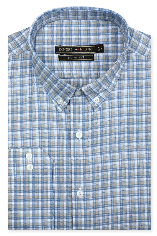 Blue Casual Milano ShirtHiking Shirts