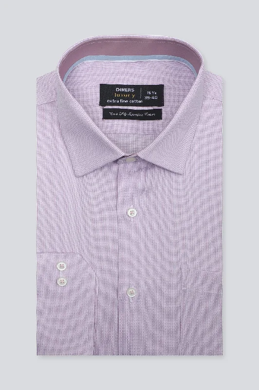 Pink Formal ShirtLace-Up Shirts