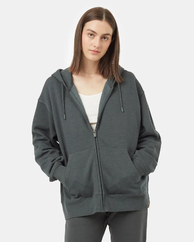 Hip-Hop HoodiesTreeFleece Oversized Zip Hoodie