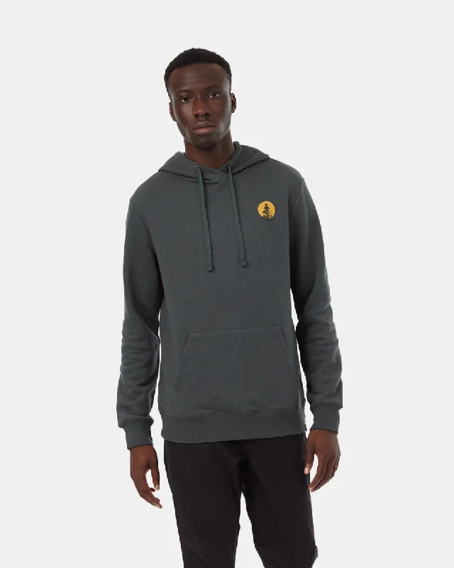 Sherpa-Lined HoodiesSun Tree Chest Hoodie