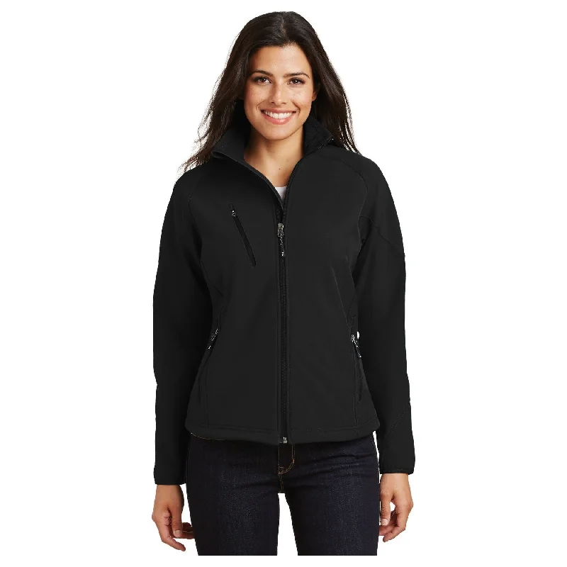 Port Authority ®  Women's Textured Soft Shell Jacket. L705 - Port Authority L705Quilted Jackets