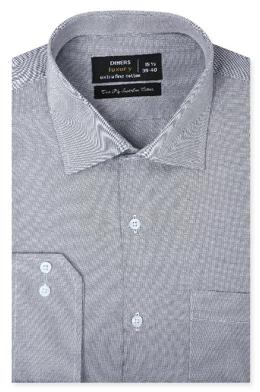 Grey Formal ShirtSheer Shirts