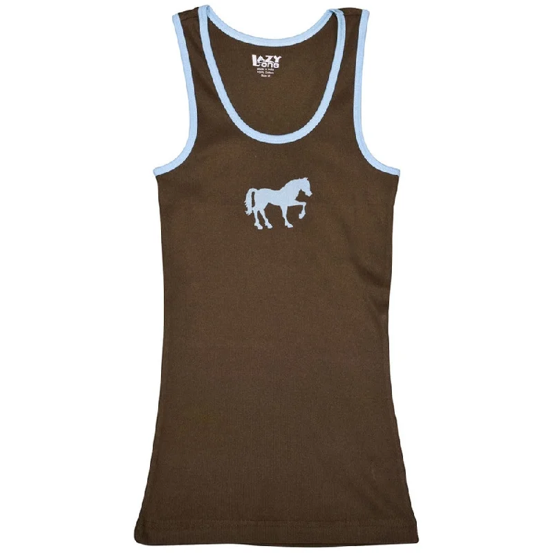 Performance singletHorse Filly Silhouette Juniors Tank Top