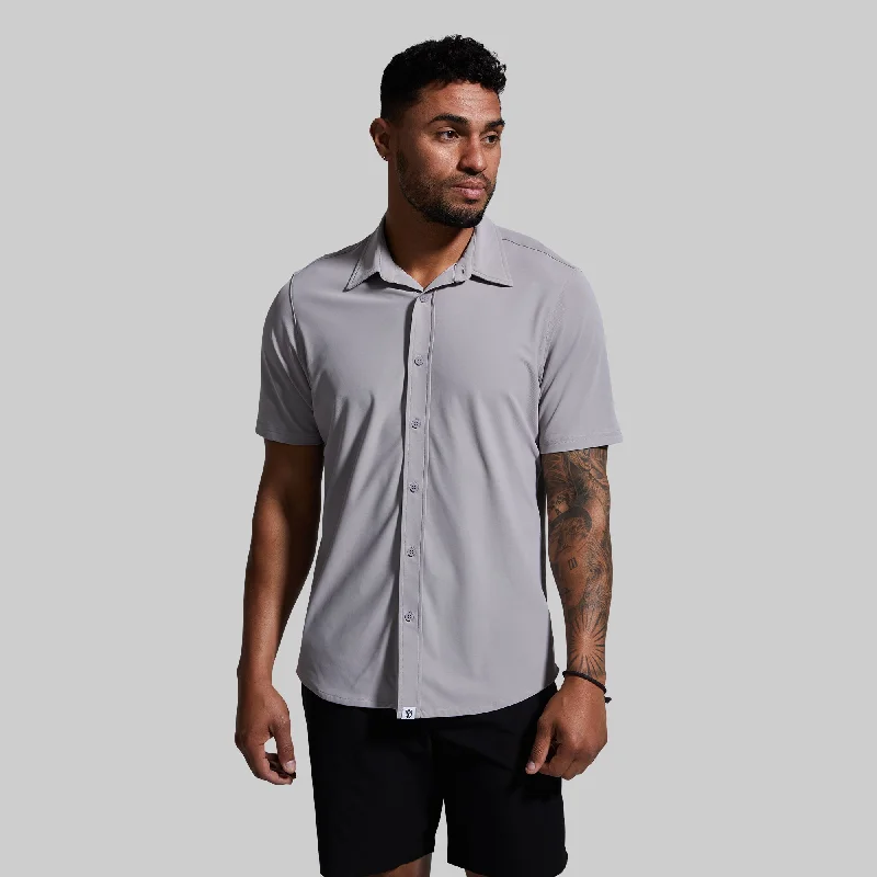 Longline Short Sleeve TopsNetwork Short Sleeve (Stone)