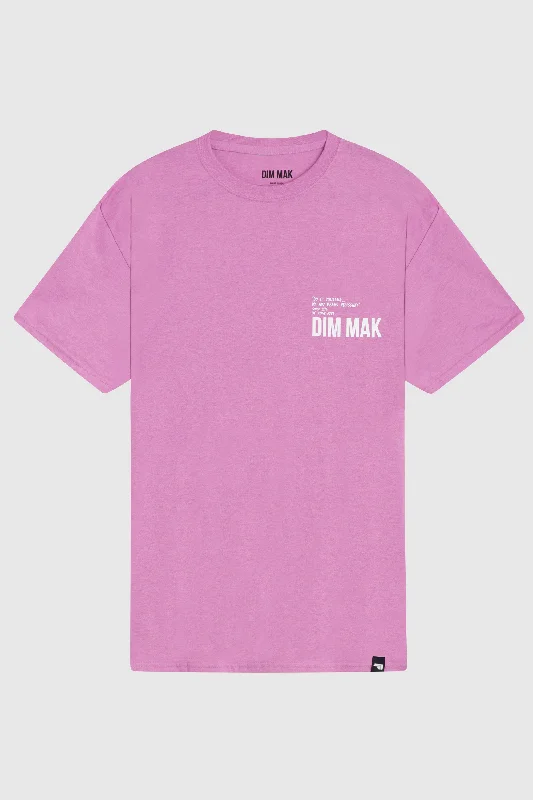 Organic Cotton Short Sleeve TopsDim Mak Essential 2.0 Short Sleeve Tee - Lavender