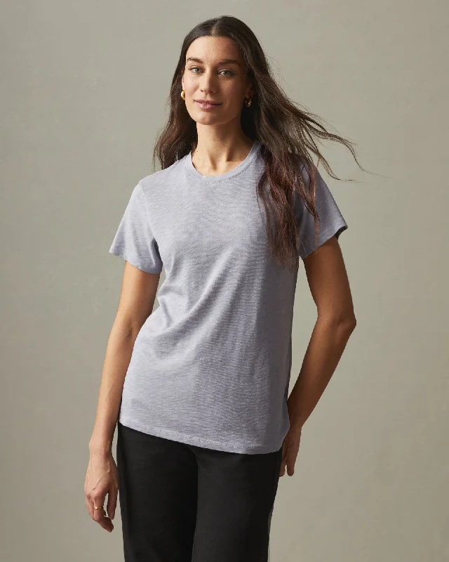 Premium Slub Crew Tee - Grey GlassCrewneckprint