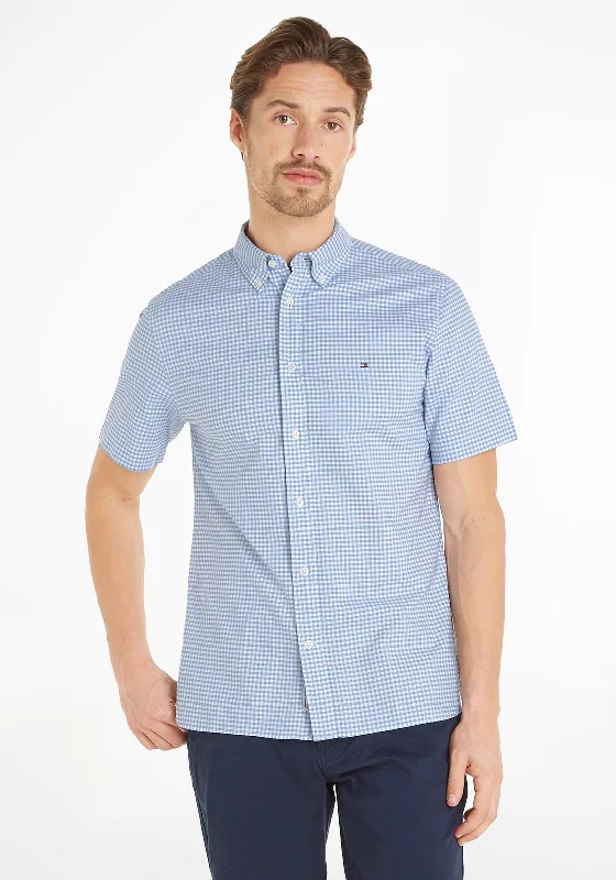 Tommy Hilfiger 1985 Oxford Gingham Shirt, Cloudy BlueHip-Hop Shirts