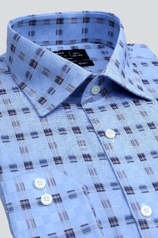 Blue Formal ShirtPocket Shirts