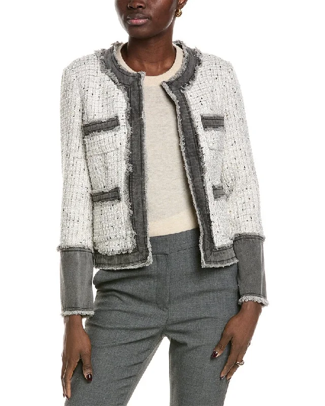 Nanette by Nanette Lepore Tweed JacketLounge Jackets