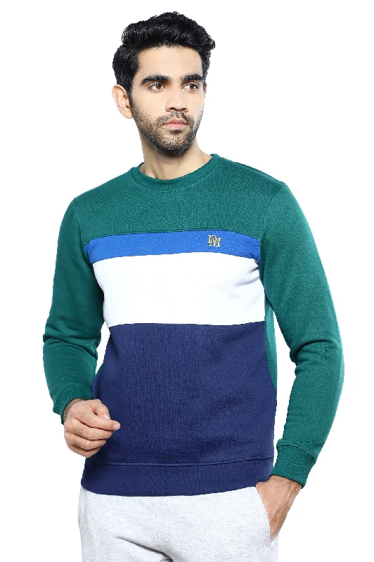 Diner's Men's Sweat Shirt SKU: FA975-GREENSatin Shirts