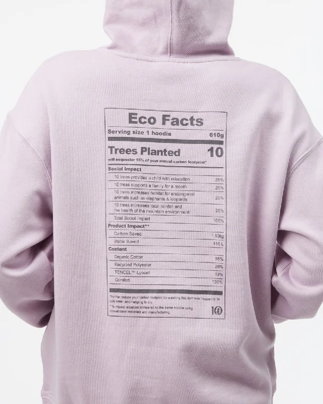 Minimalist SweatshirtsEco Facts Oversized Hoodie