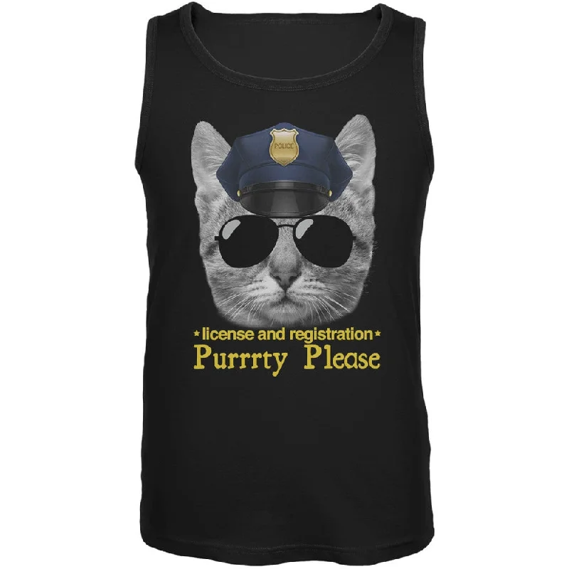 Running vestOfficer Kitty Tank Top