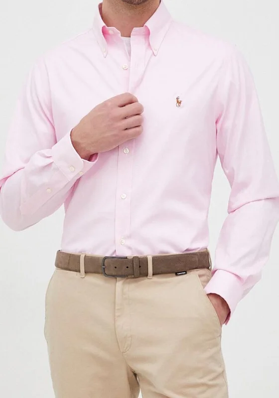 Ralph Lauren Classic Slim Fit Shirt, PinkLongline Shirts