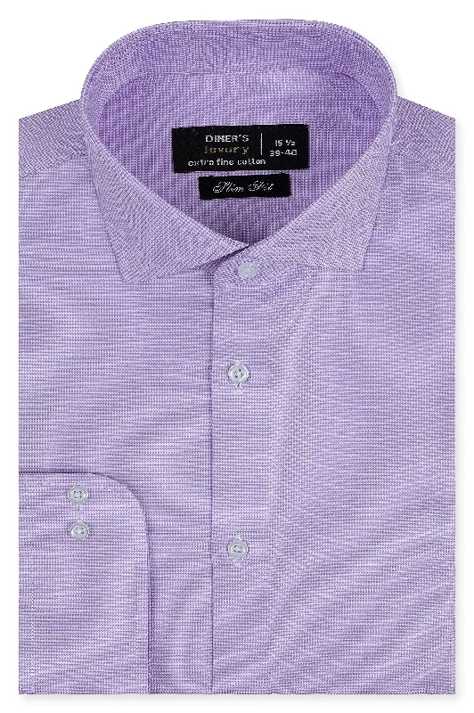 Purple Check Formal ShirtStudded Shirts