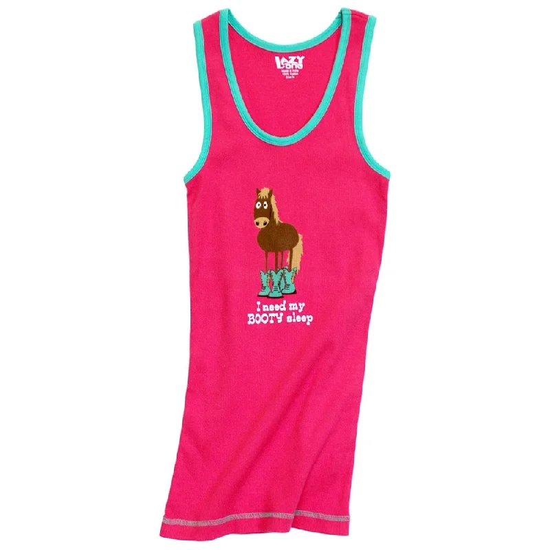 Thermal tankHorse Booty Sleep Juniors Tank Top