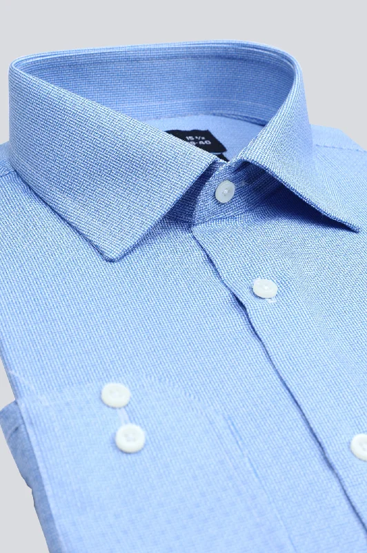 Blue Formal ShirtStudded Shirts