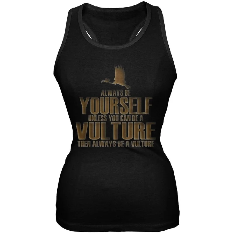 Running jacketAlways Be Yourself Vulture Black Juniors Soft Tank Top