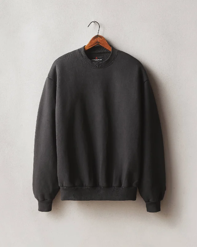 American Vintage Unisex Crew - Washed BlackCrewnecknostalgia