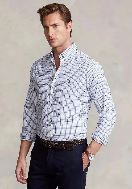 Ralph Lauren Classic Check Shirt, BluePunk Shirts