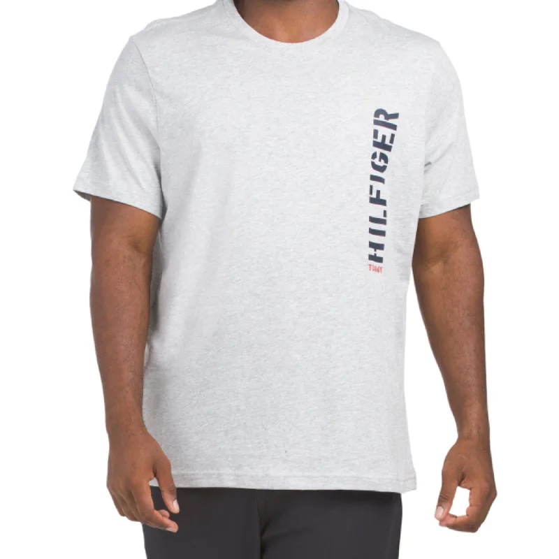 Minimalist Short Sleeve TopsTommy Hilfiger Men's Soft Cotton Short Sleeve Graphic Print Logo T-Shirt