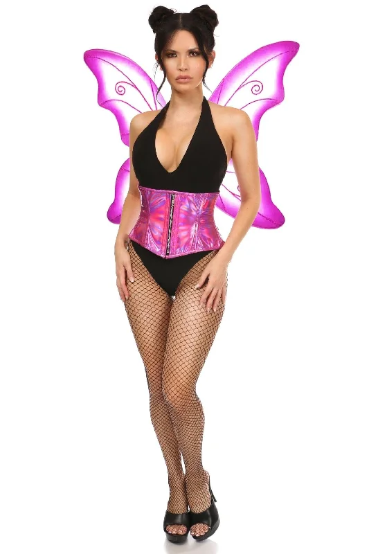 Top Drawer 2 PC Fuchsia Pixie Fairy Corset Costume